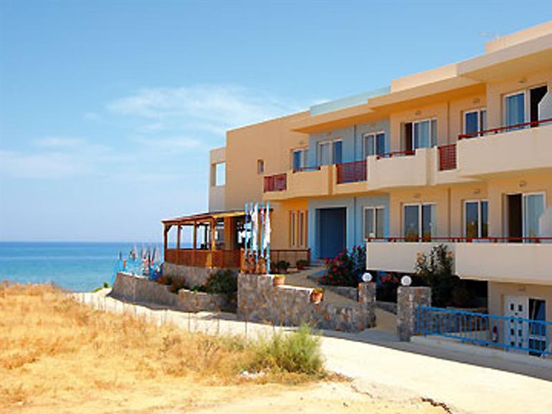 Danaos Beach Apartments Sfakaki Luaran gambar