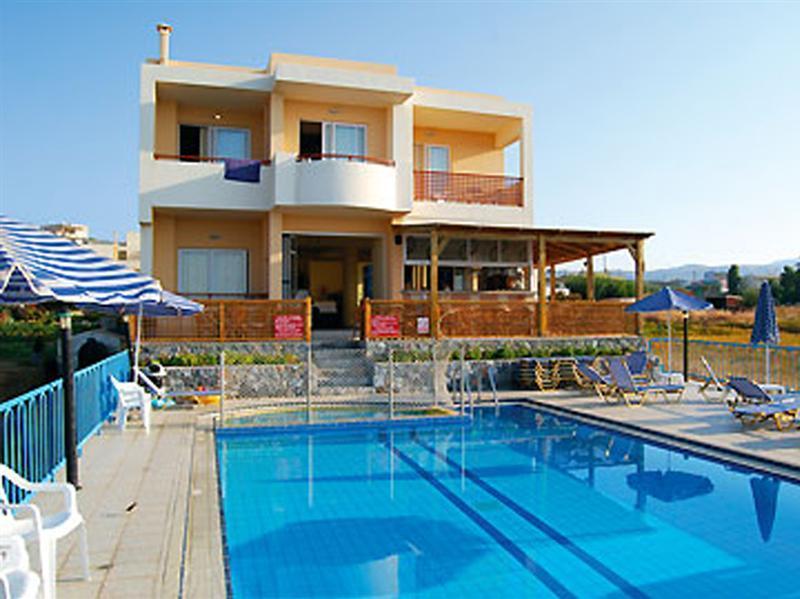 Danaos Beach Apartments Sfakaki Luaran gambar